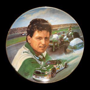 Vintage Nascar Collector Plate "Ricky Rudd" 7th plate in the series